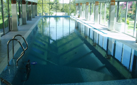 Частный бассейн без хлора в Москве объёмом 160 м3